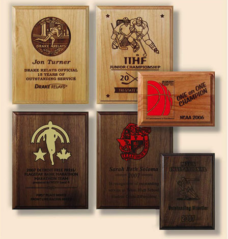 Walnut Plaques (Laser Engraved)